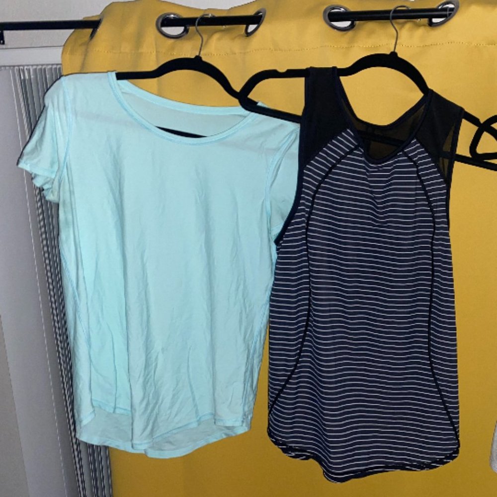 Lululemon tanks and shirt
